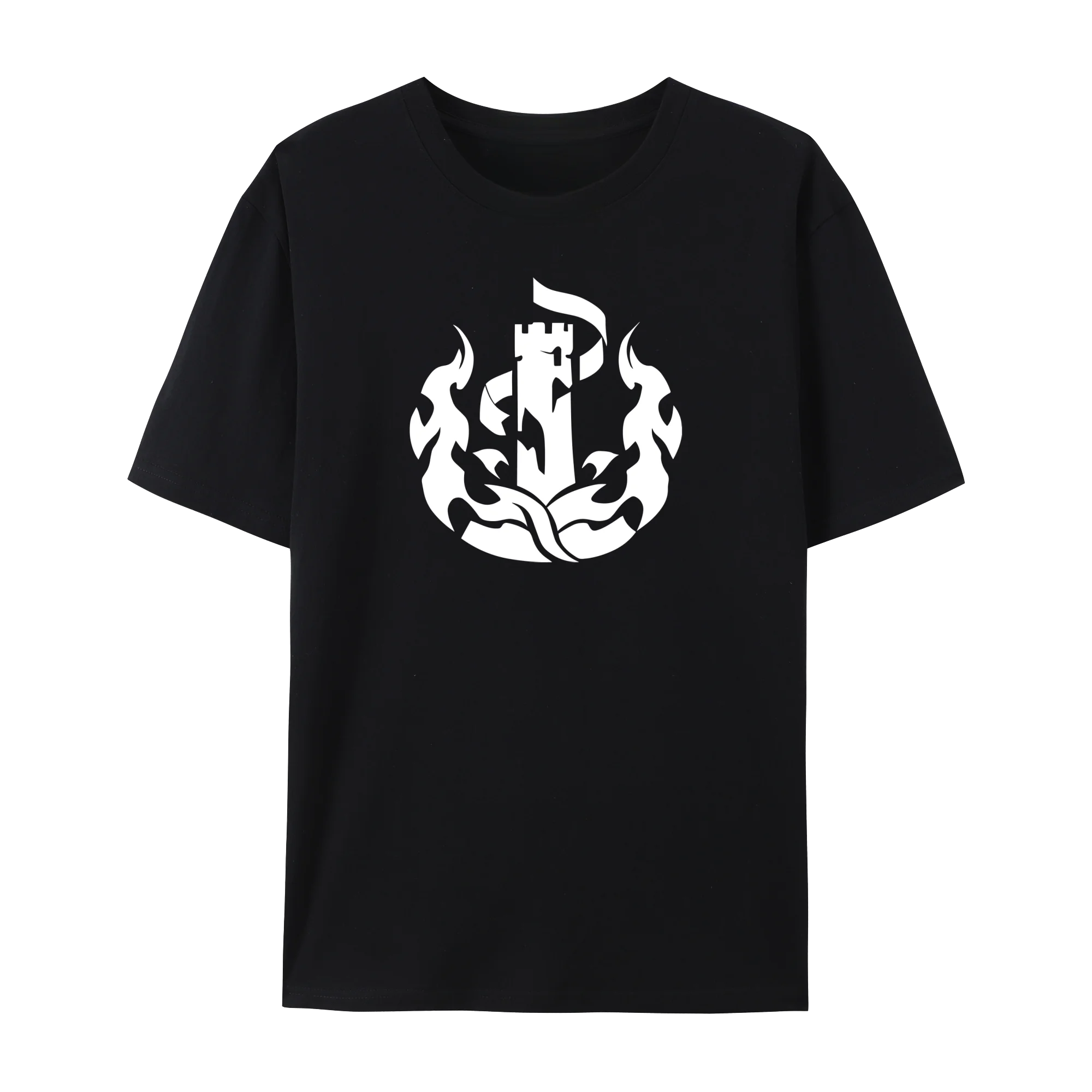 Honkai Star Rail Aeon Path Symbol Graphic Unisex Short Sleeve Crewneck Cotton T-Shirt