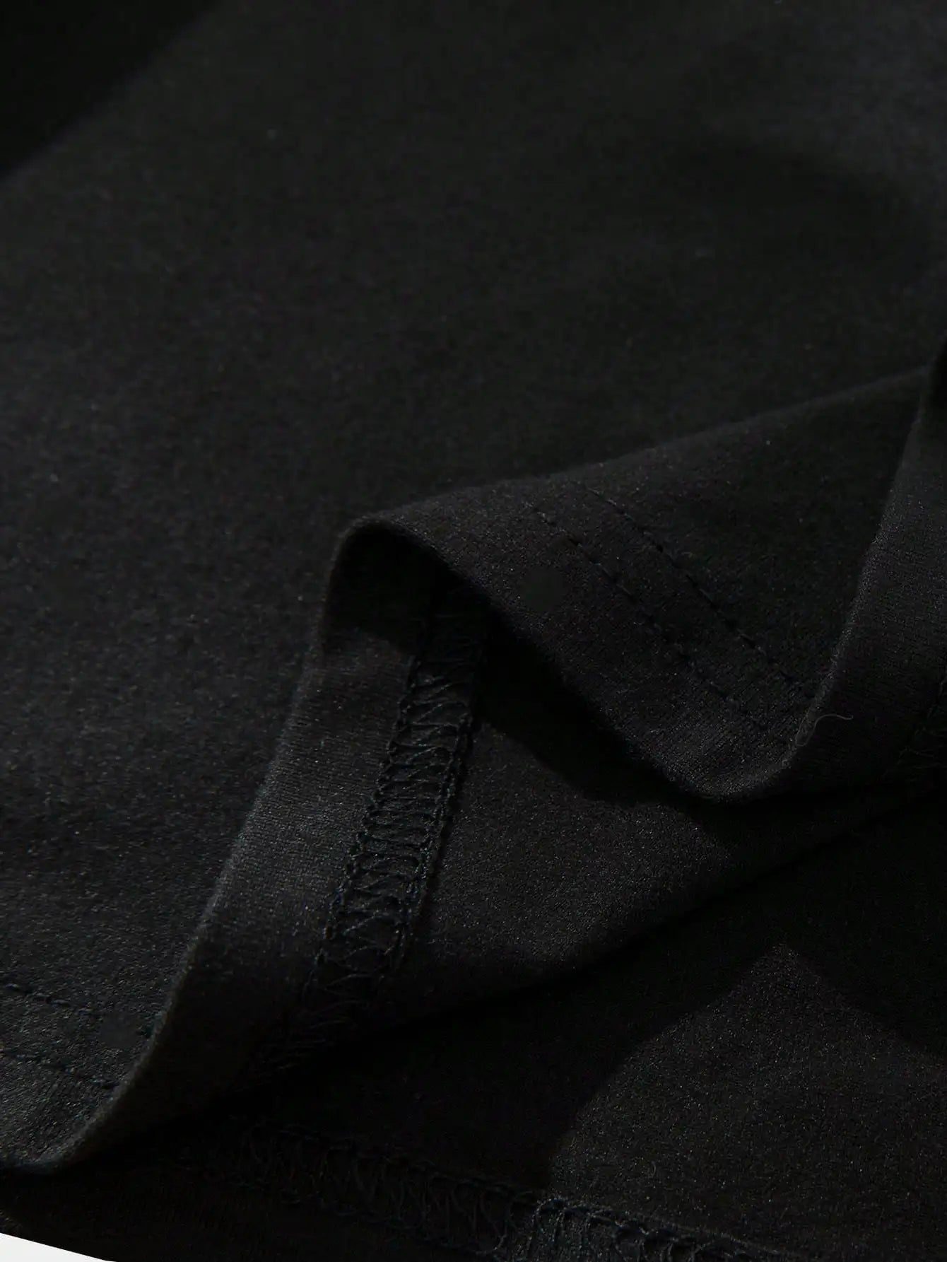 ROMWE MEN Grunge Punk Men's Silhouette Figure Print T-Shirt, High Street Vintage Style