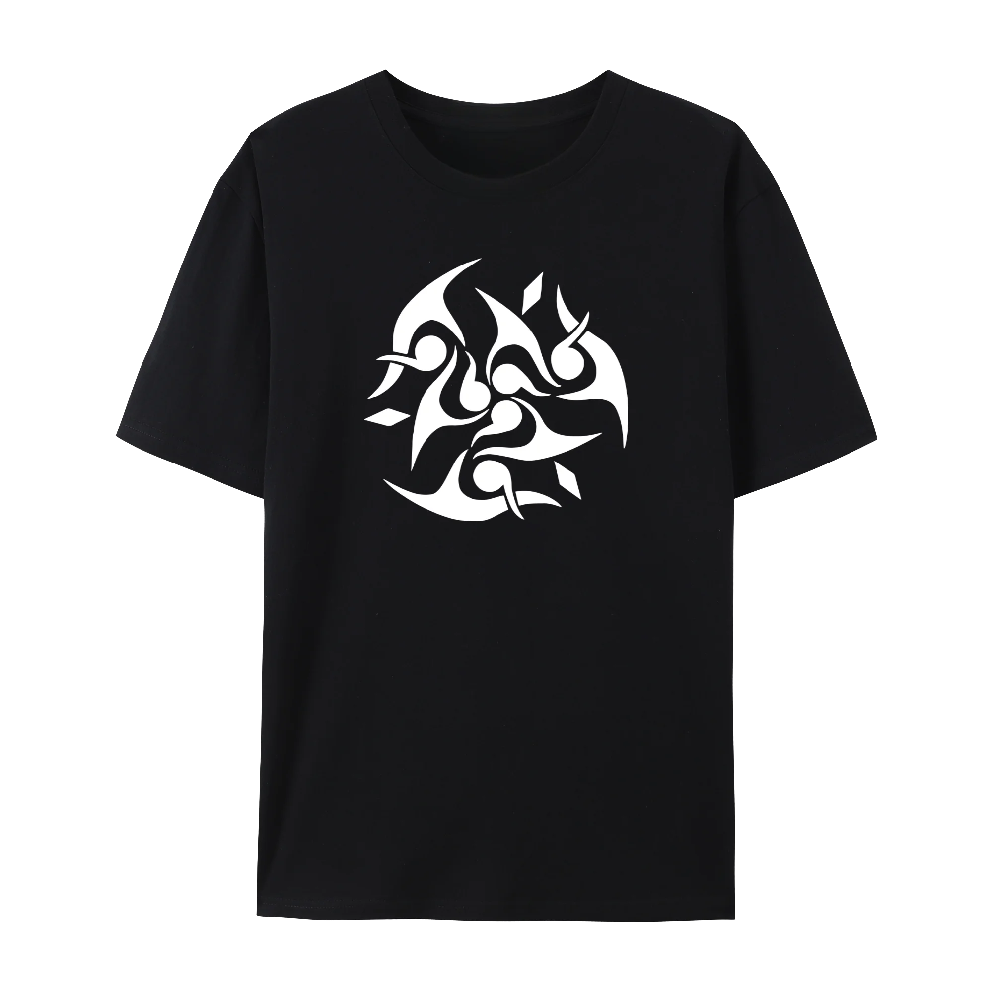 Honkai Star Rail Aeon Path Symbol Graphic Unisex Short Sleeve Crewneck Cotton T-Shirt