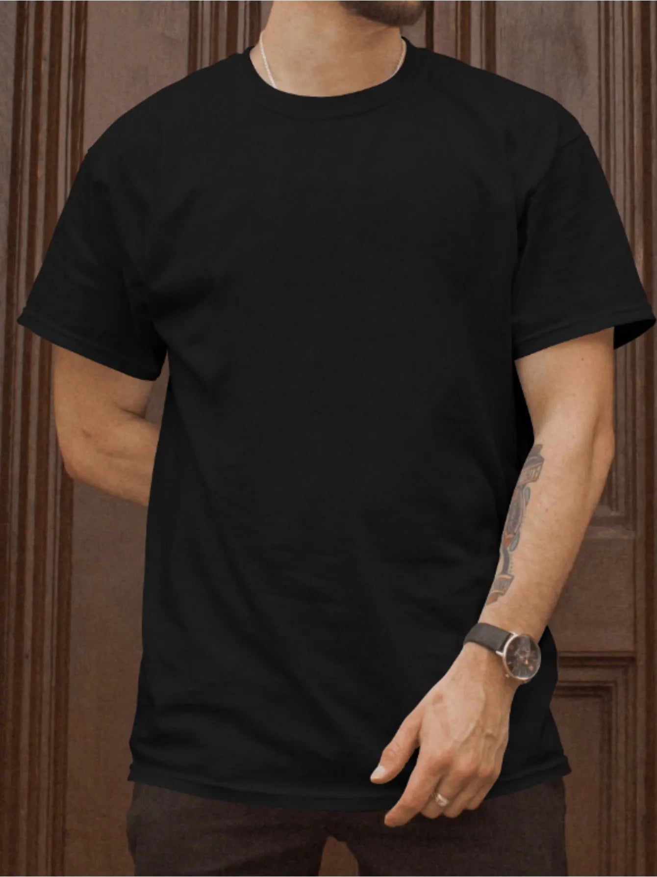 Funny Badass Bonus Dad Step Dad Gift Stepdad Stepfather T-Shirt, 100% Cotton, Gift for Men Women Dad Mom Friends, S-XXXL, Black