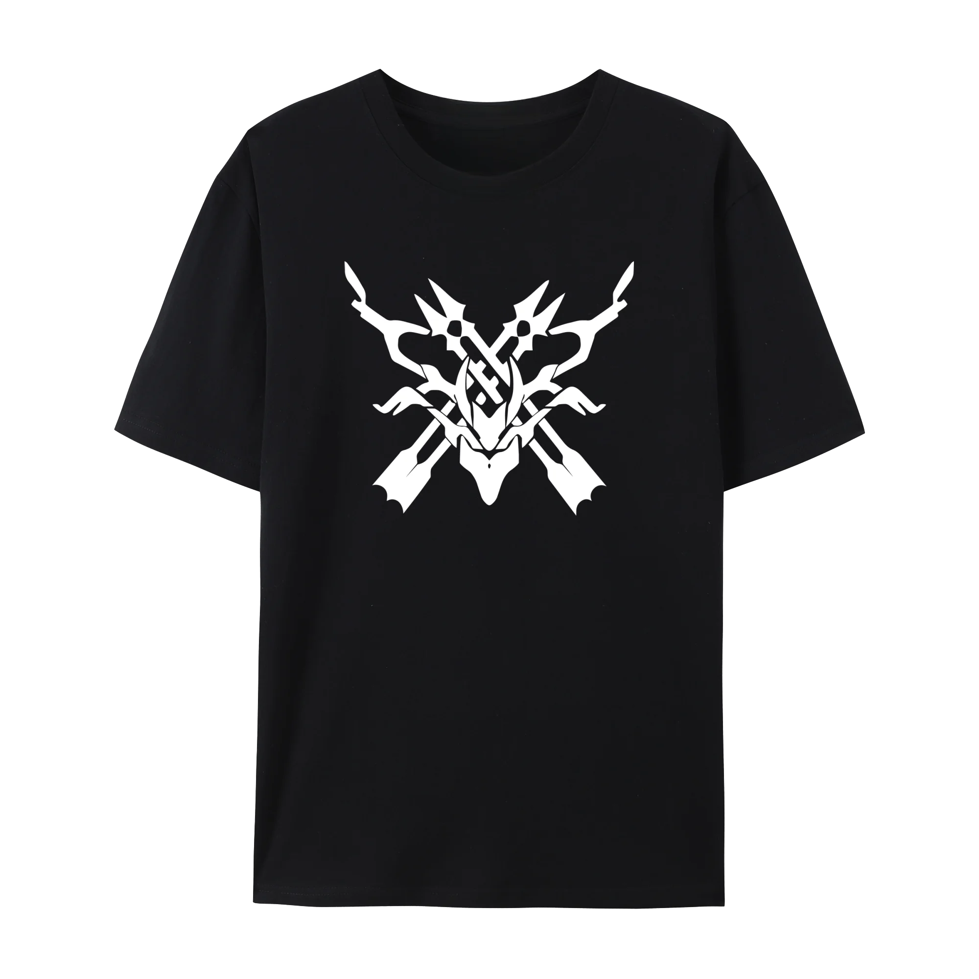 Honkai Star Rail Aeon Path Symbol Graphic Unisex Short Sleeve Crewneck Cotton T-Shirt